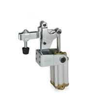 GN 862 Pneumatic Toggle Clamp with Angled Base with Magnetic Piston